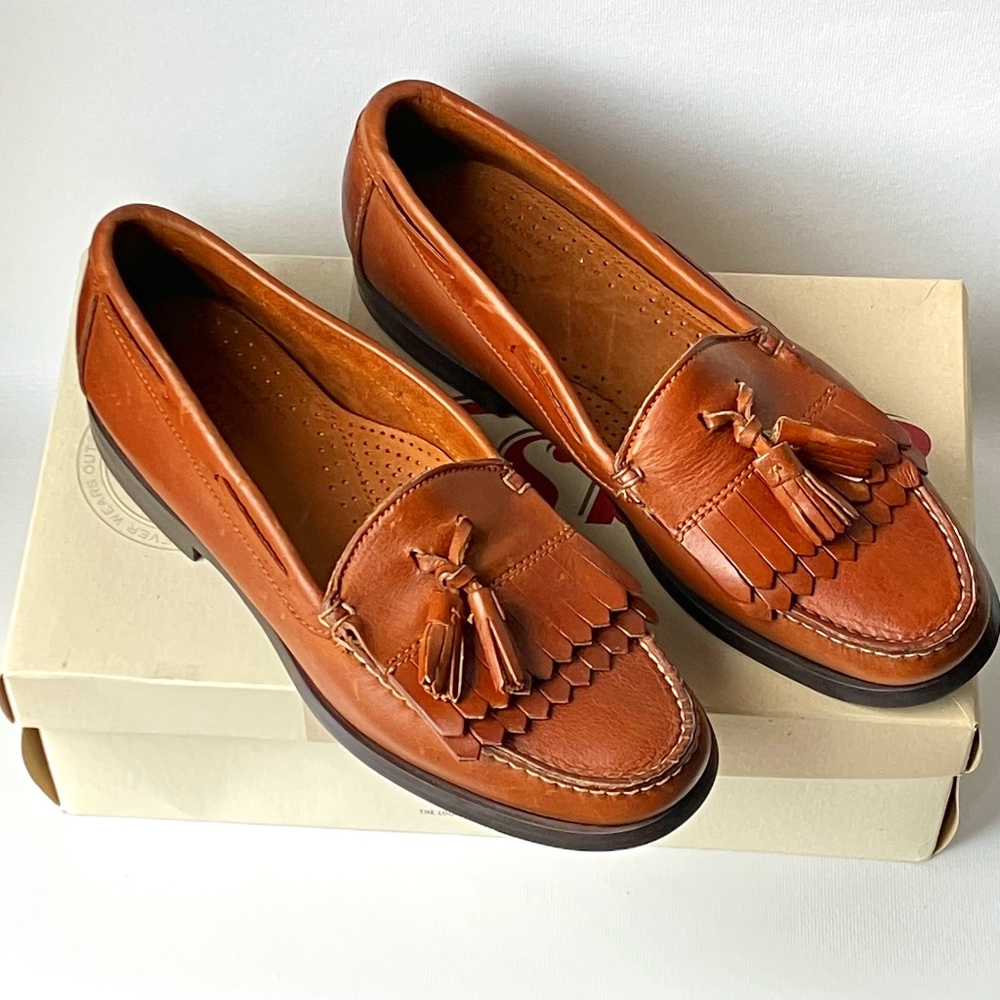 G.H. Bass & Co Leather Shoes With Tassels | Mens 9